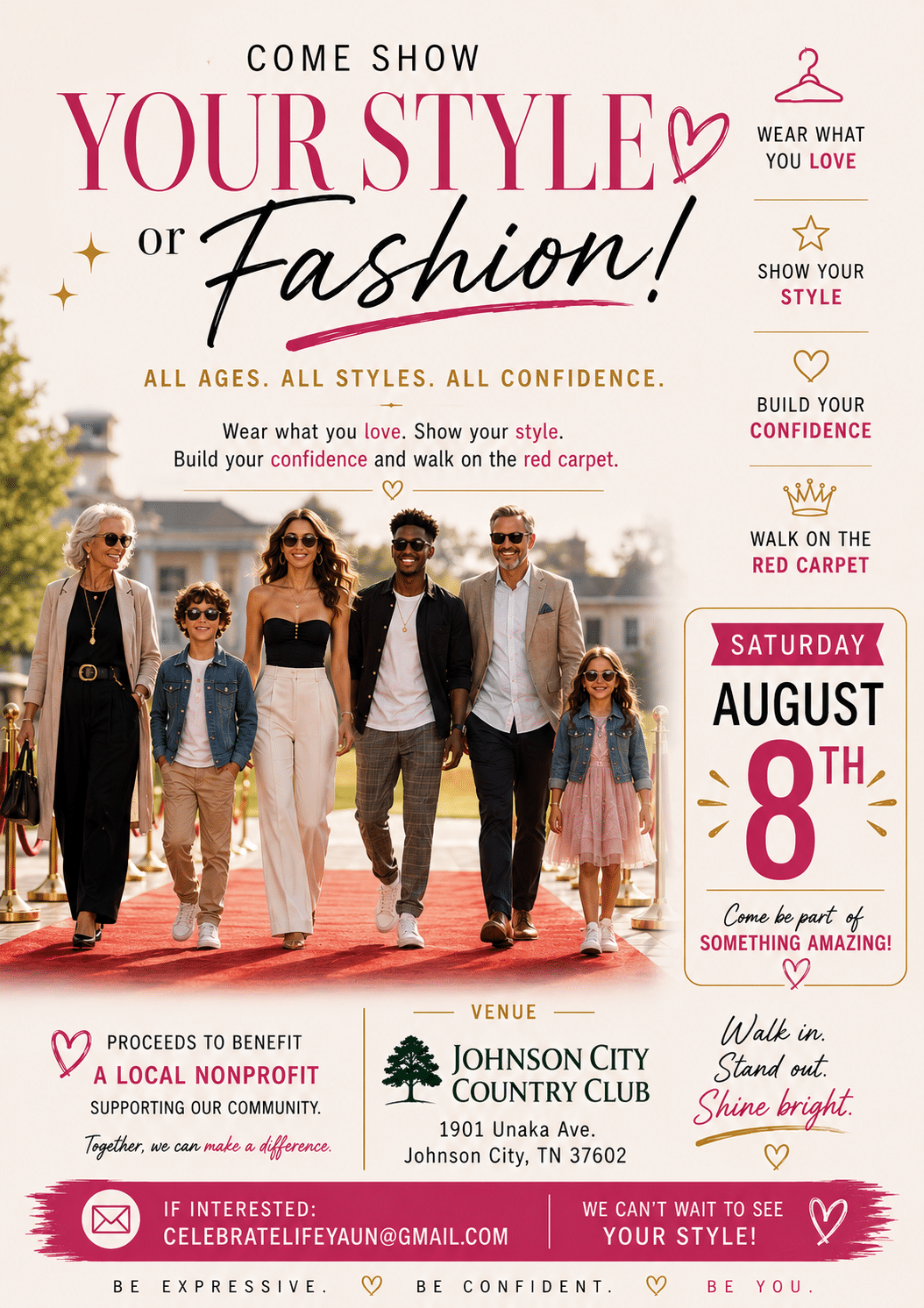 fashion show flyer 2026